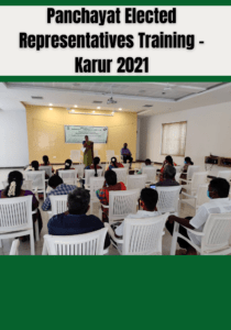 Read more about the article Panchayat ERs Training – Karur 2021