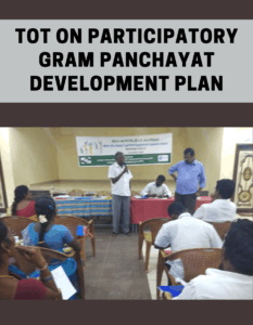 Read more about the article TOT on Participatory Gram Panchayat Development Plan