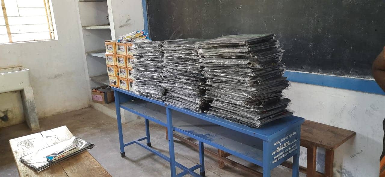 Read more about the article 117 Exam kits distributed to students