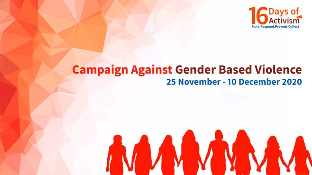 16 Days Of Activism – Campaign Against Gender Based Violence – 2020 ...